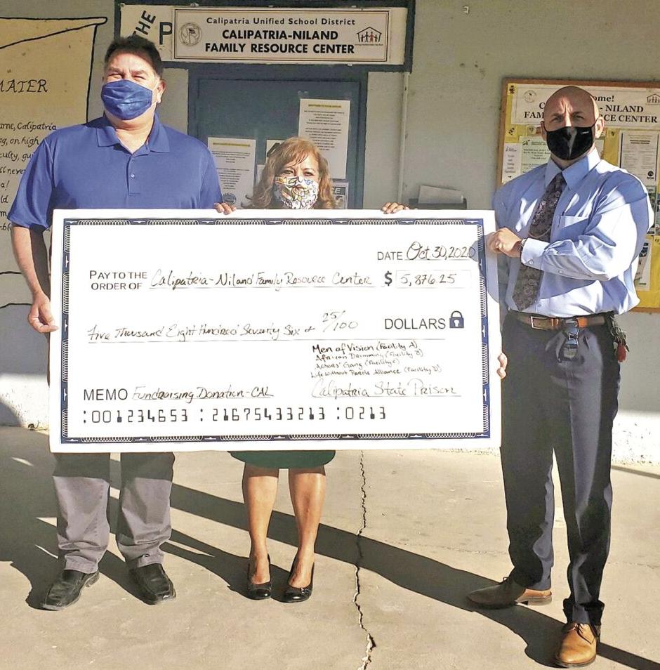 Calipatria inmates raise nearly $6K for school district