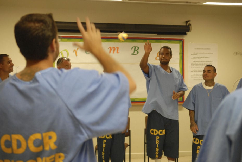Inmates learn alternatives to violence at Calipatria State Prison
