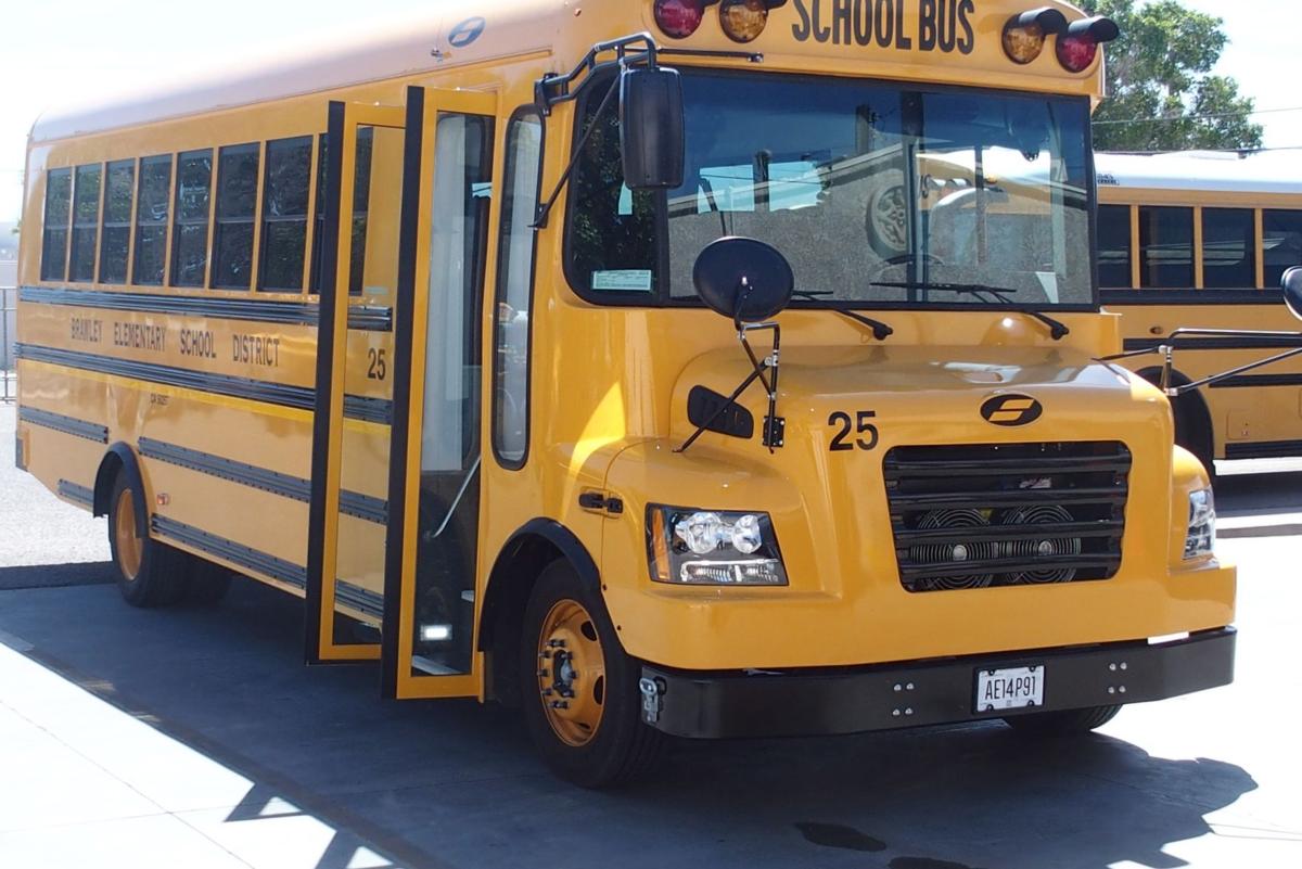 Brawley unveils county’s first electric school bus Local News