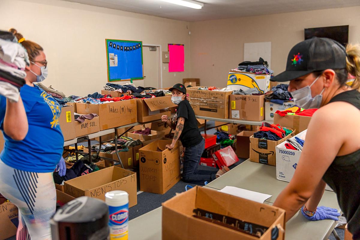 Donations for fire victims fill Calipatria PAL building