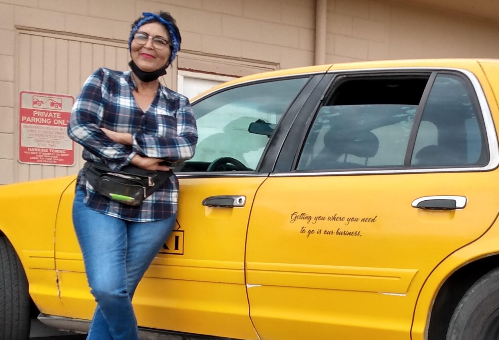 Street wise Sylvia Zendejas has found her calling as a cabbie