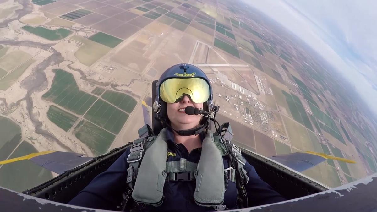 My View Soaring My Flight With The Blue Angels Featured - 