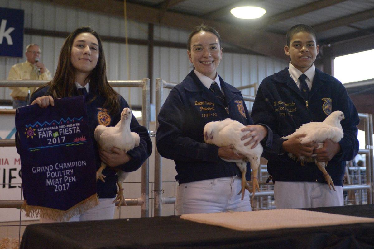 Small animal auction at the California Mid-Winter Fair & Fiesta