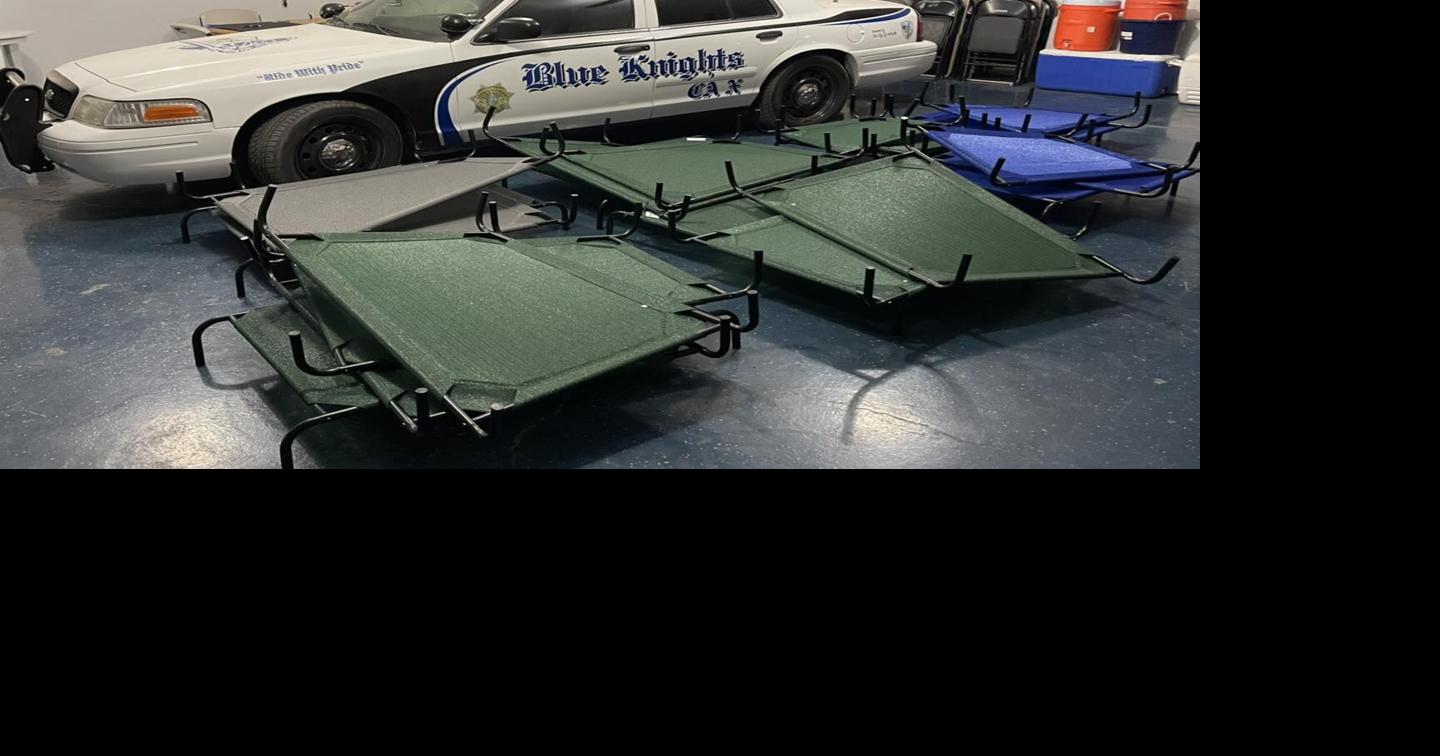 Blue Knights donate dog beds in Calexico Local News