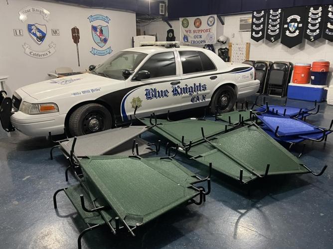 Blue Knights donate dog beds in Calexico Local News