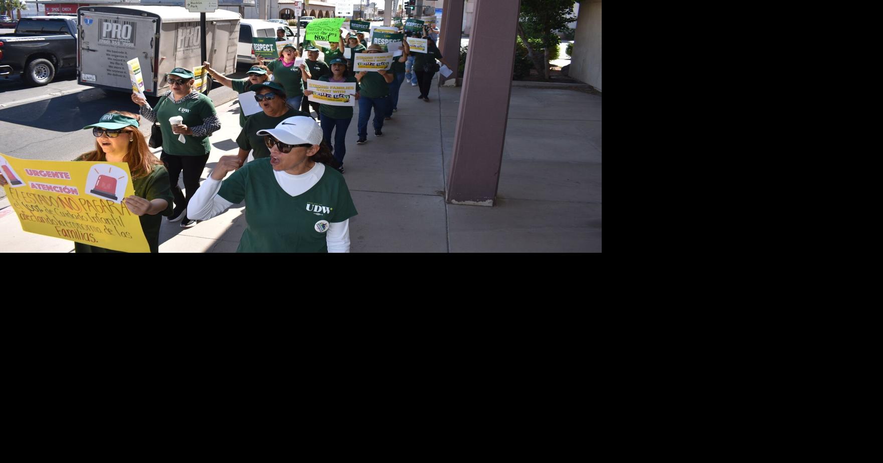 Child care workers rally against potential fund cuts | News ...