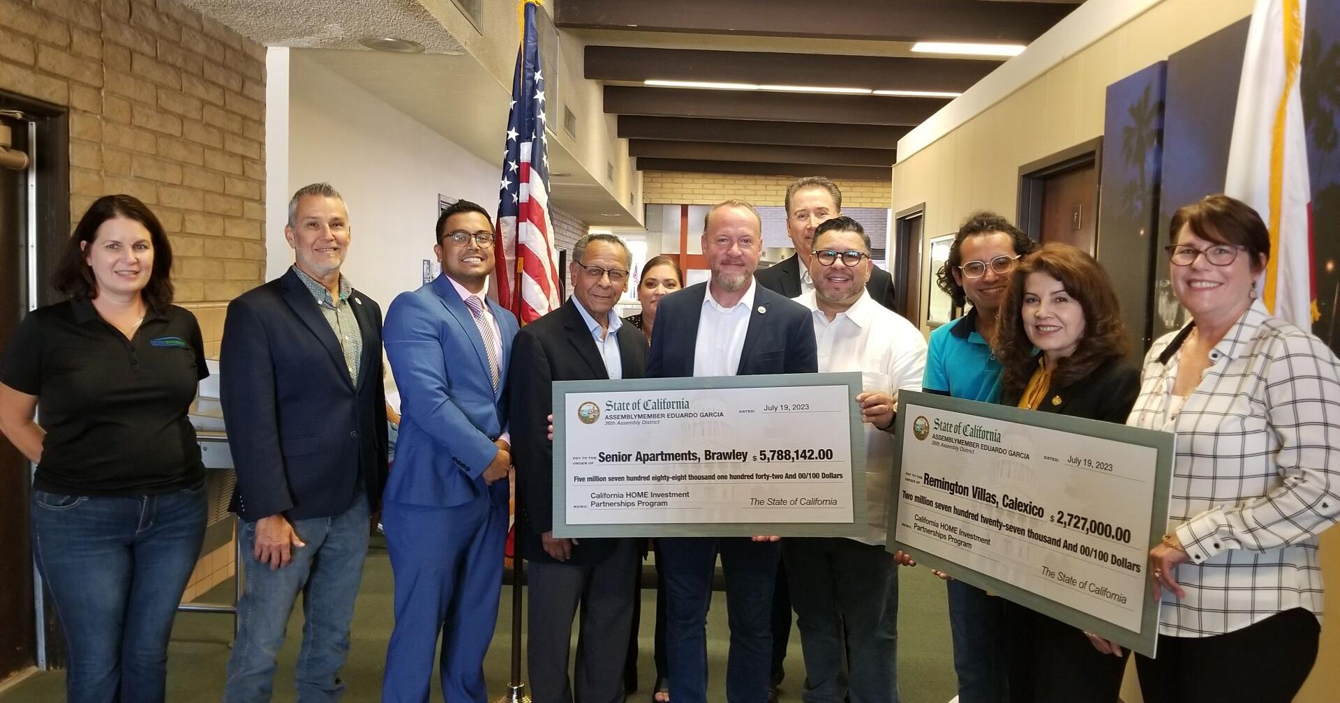 Brawley, Calexico gain $8.5 million for affordable housing projects - Vimarsana News