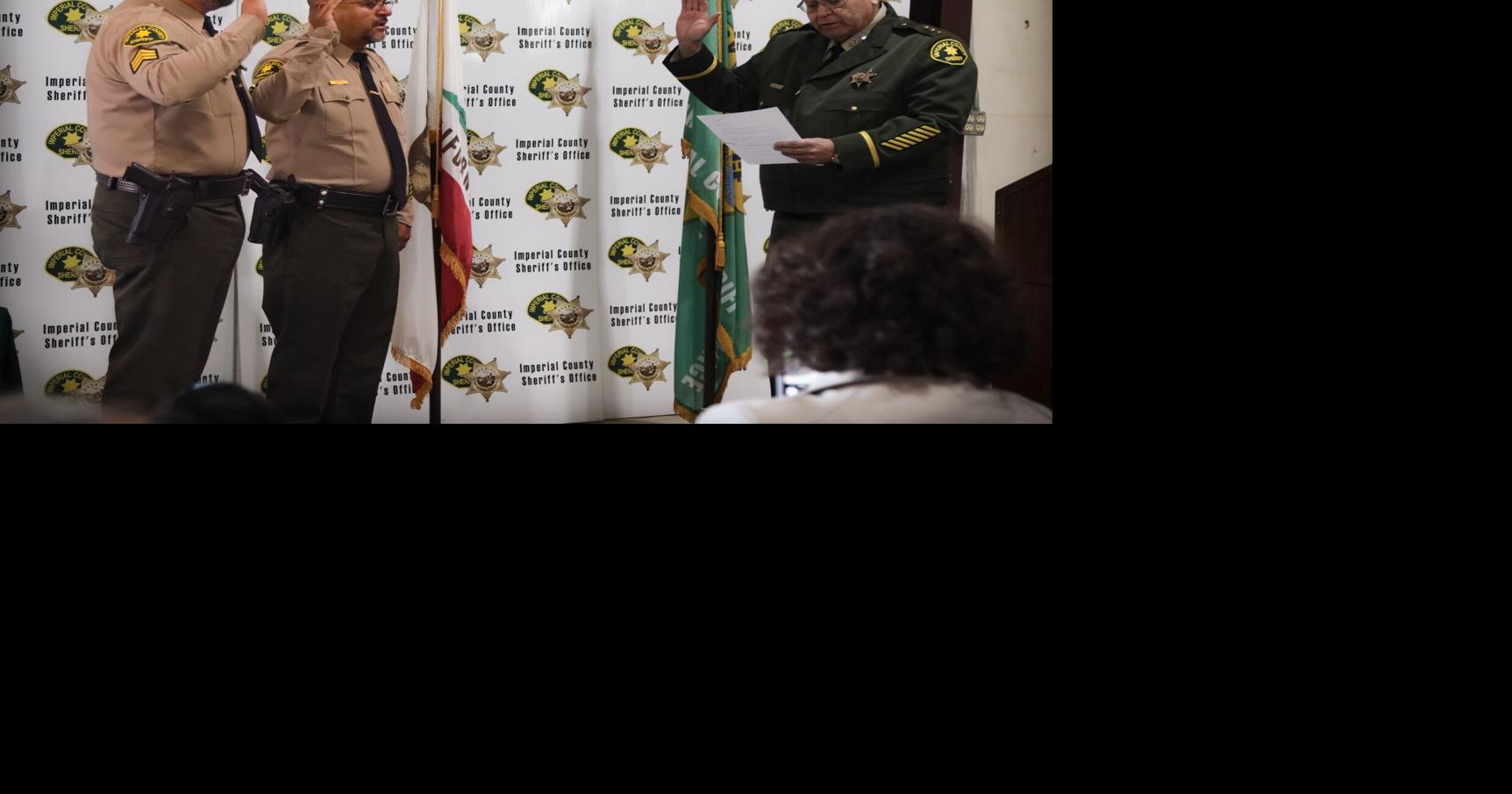 Imperial County Sheriff’s Office celebrates multiple promotions Local