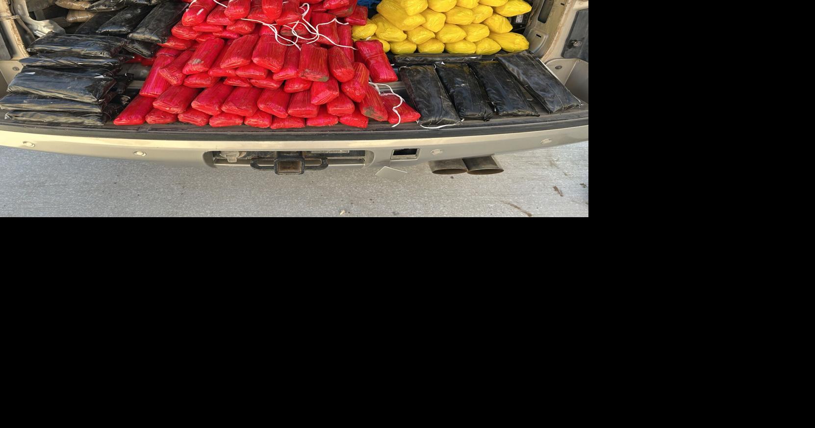 Border officers at Andrade Port intercept over 385 pounds of meth in ...