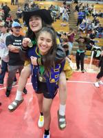 Two wrestlers advance to state semifinals