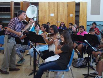 Summer Band Camp prepares students for new school year