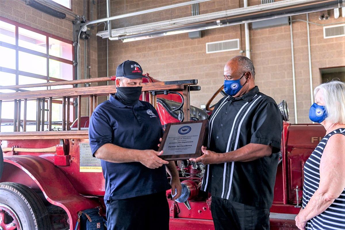School board honors IVP and EC Fire Department