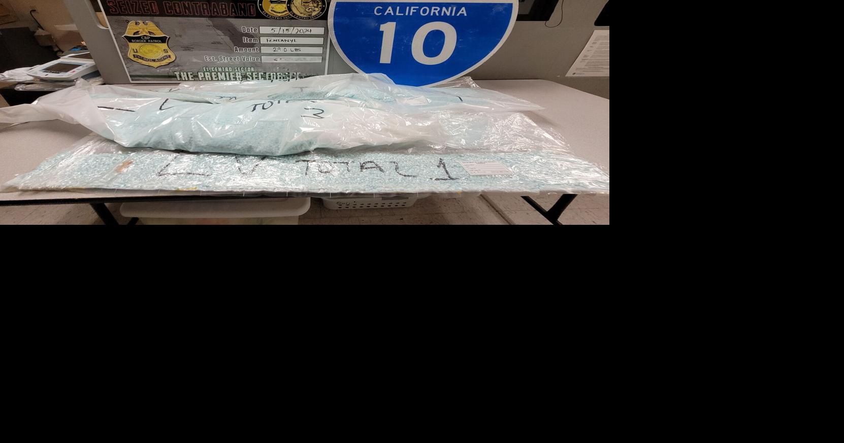 Border Patrol Agents immigration stop yields 29 pounds of fentanyl on ...
