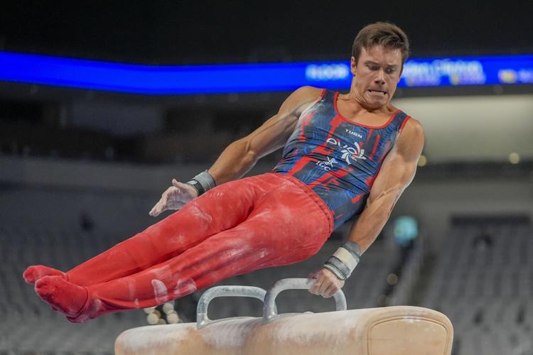 Brody Malone surges to the lead after the 1st day of U.S. Gymnastics