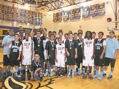 Youth Basketball Warriors Take Top Spot At Junior High Tourney