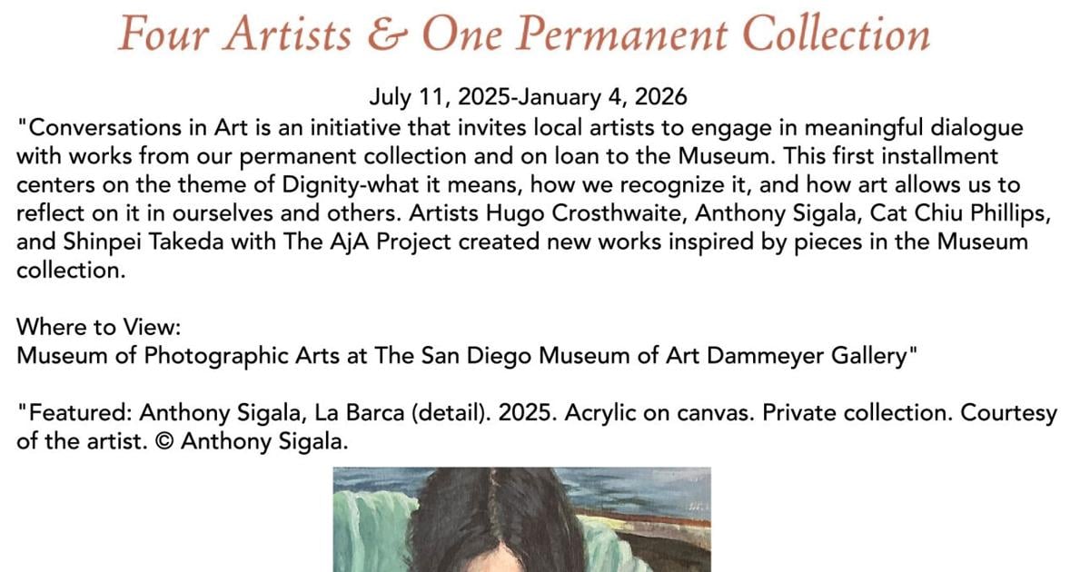 Brawley artist Anthony Sigala to exhibit Bolero-inspired paintings at San Diego Museum of Art