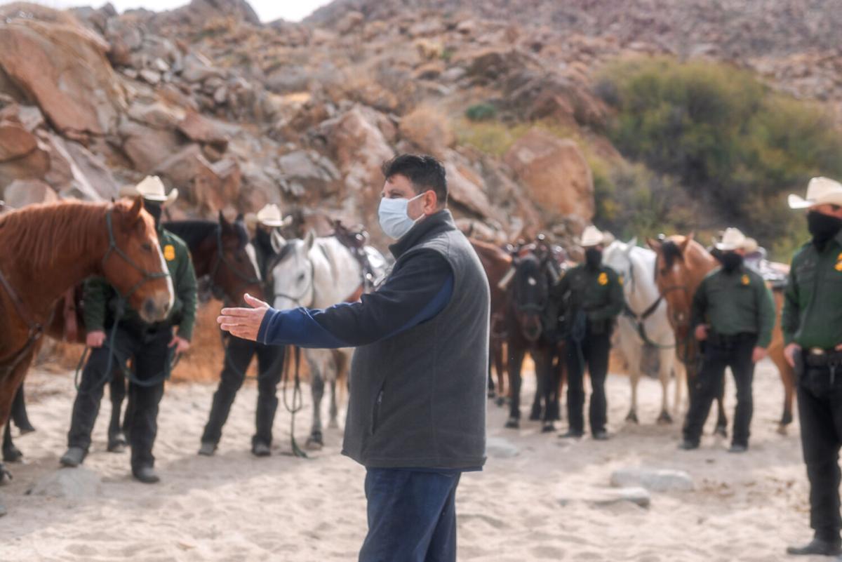 Border Patrol gives horseback tour of wilderness area
