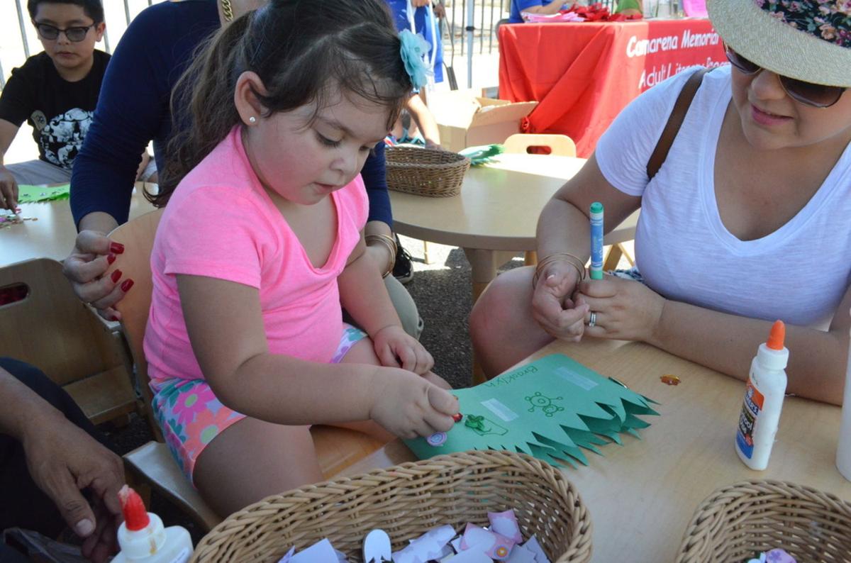 Children's Art Festival, farmers' market entertain crowds