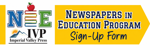 Newspapers in Education Sign-Up Form