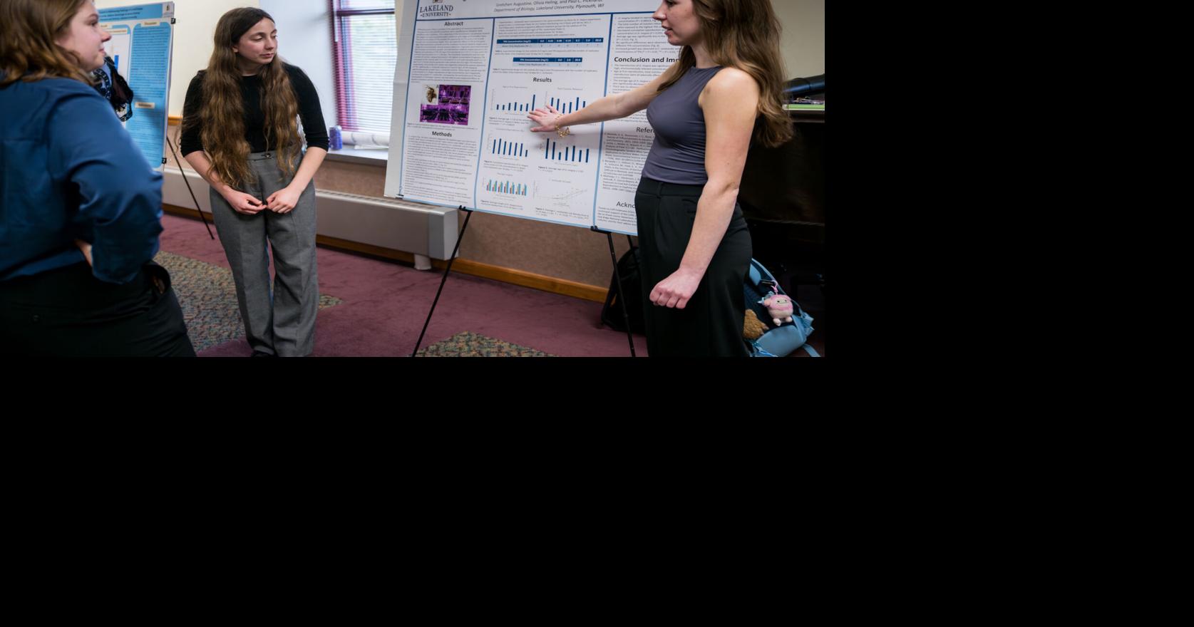 Kiel alumna shares research award at Lakeland University