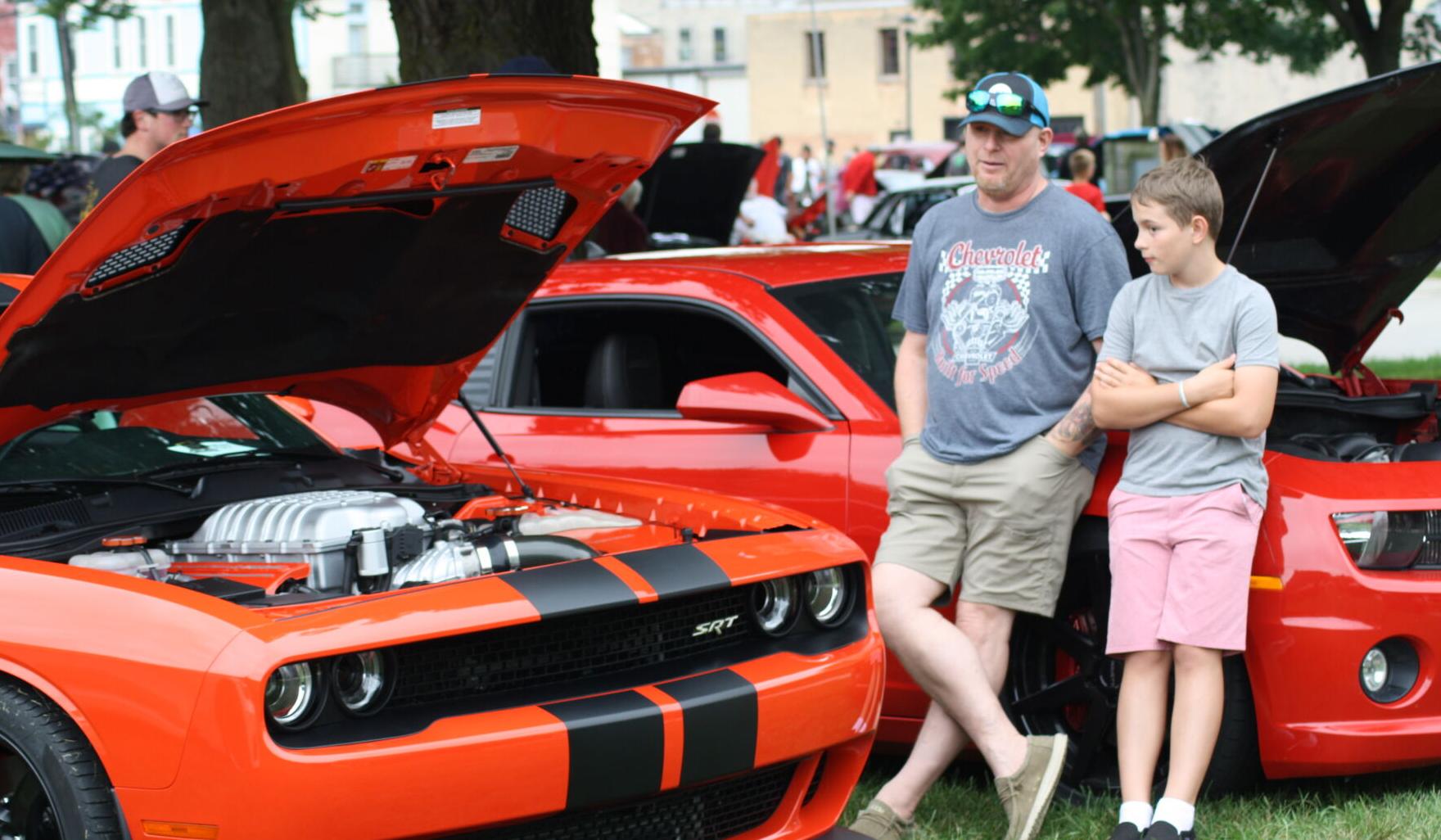 Car show held at Kiel City Park