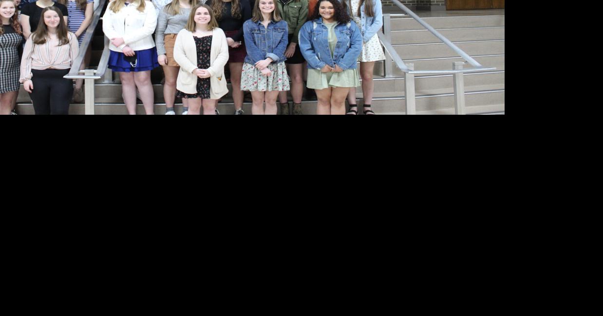 New Holstein High School new National Honor Society members