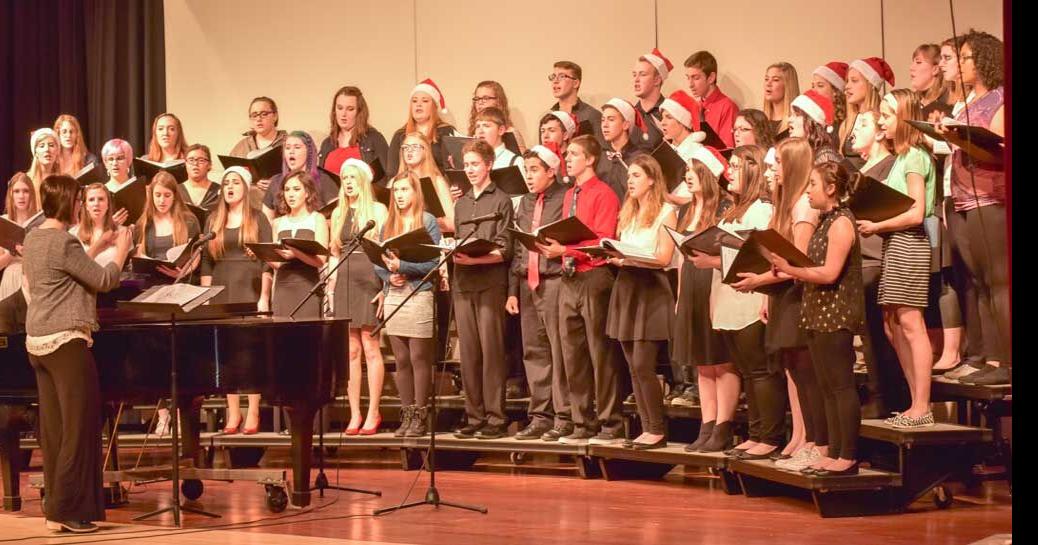 New Holstein High School’s Music Department held its Winter Concert