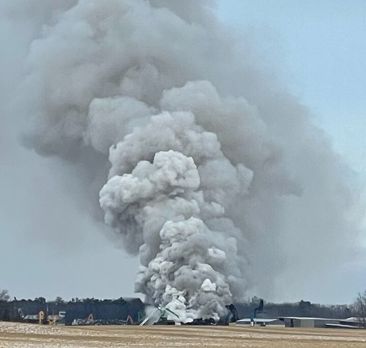 Fire At B&B Metals Fought By Area Departments | | Iwantthenews.com