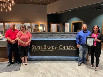 Redecorating done at State Bank