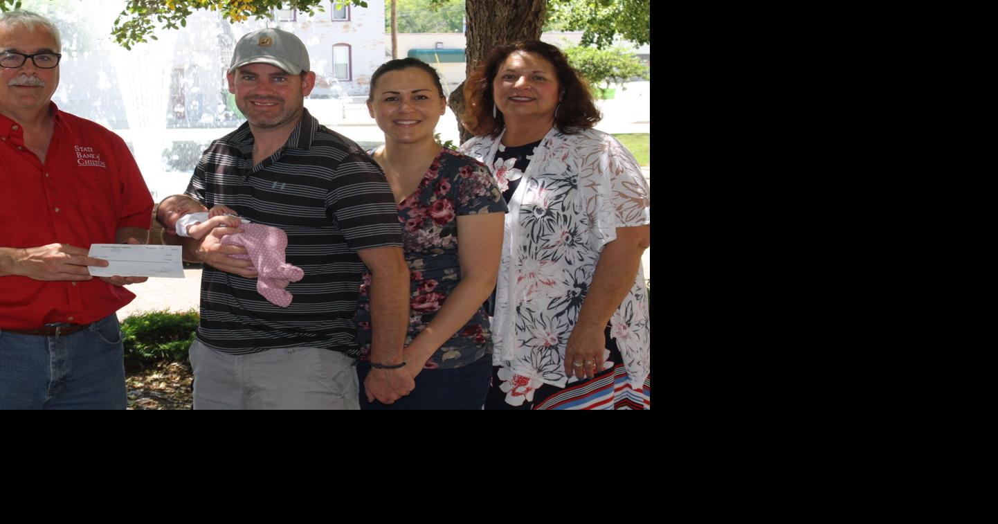 First time father wins 50/50 raffle during Chilton's Father's Day