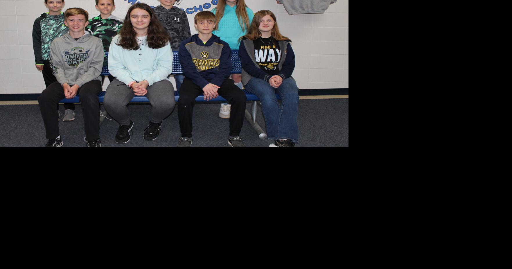 April Students of Month named at Chilton Middle School