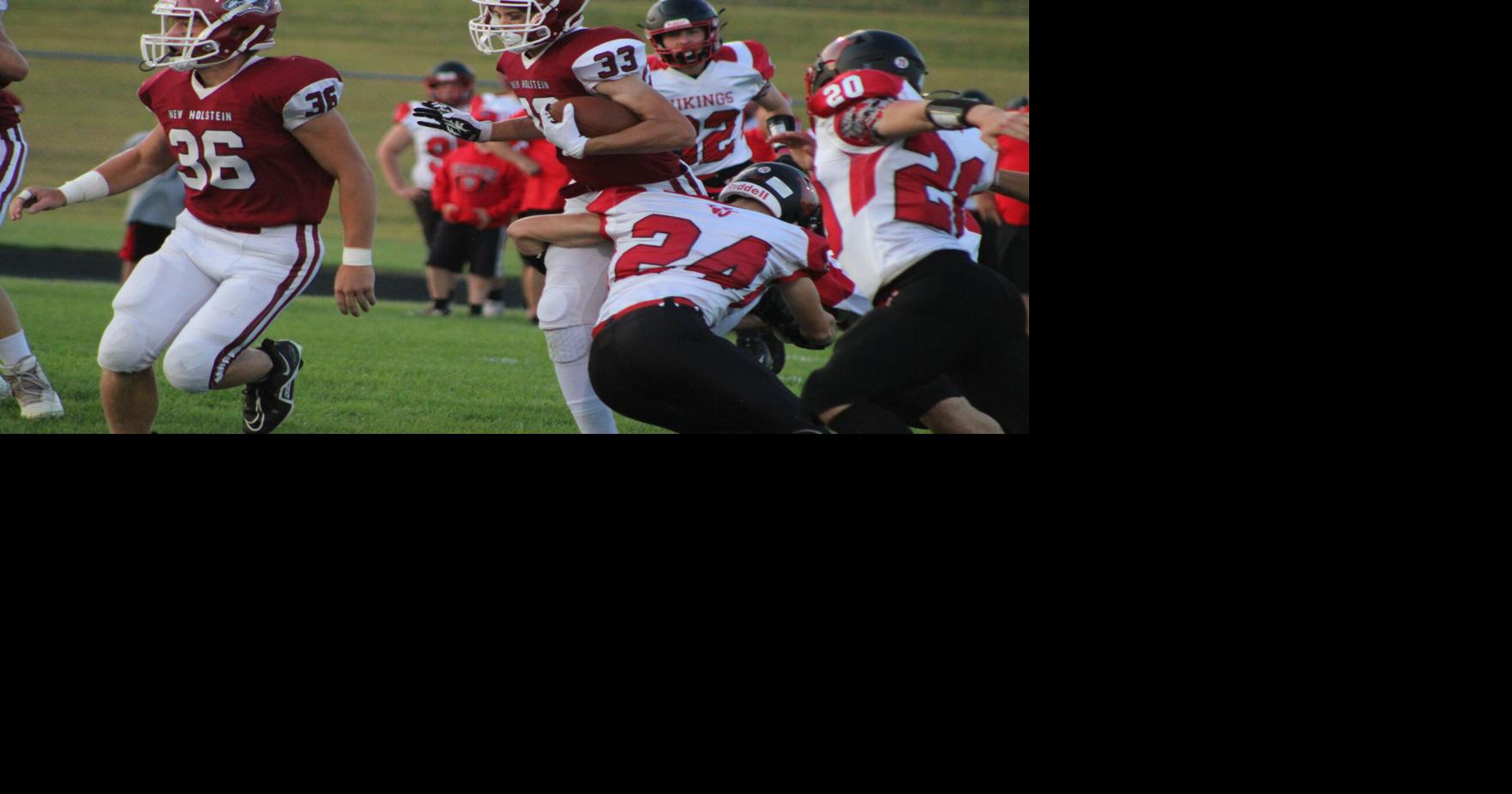 Graf's 4 TDs in 2nd half leads New Holstein to 339 win over Valders