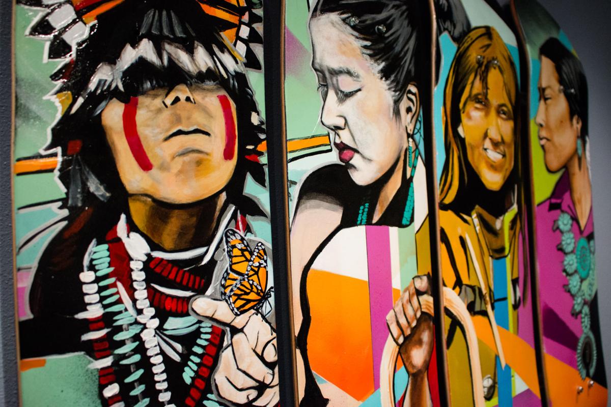 Pivot: Skateboard Deck Art
