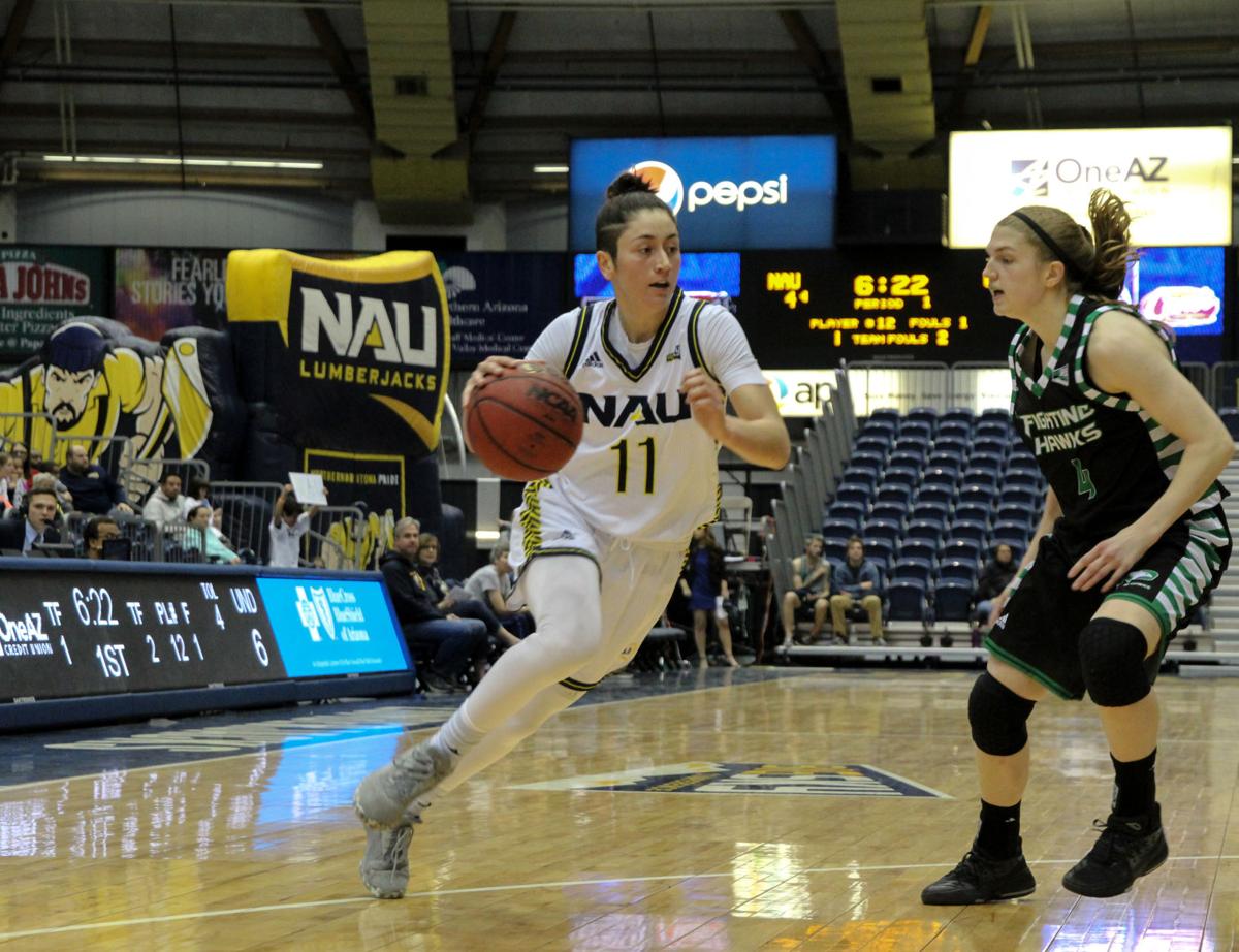 Nau Women S Basketball Dominates University Of North Dakota