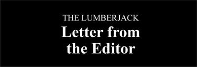 Letter From the Editor