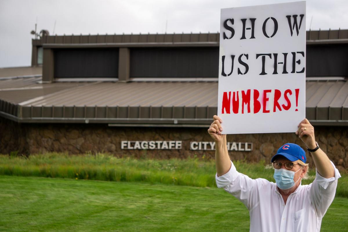 Gallery: Faculty protest planned return to campus in the Fall