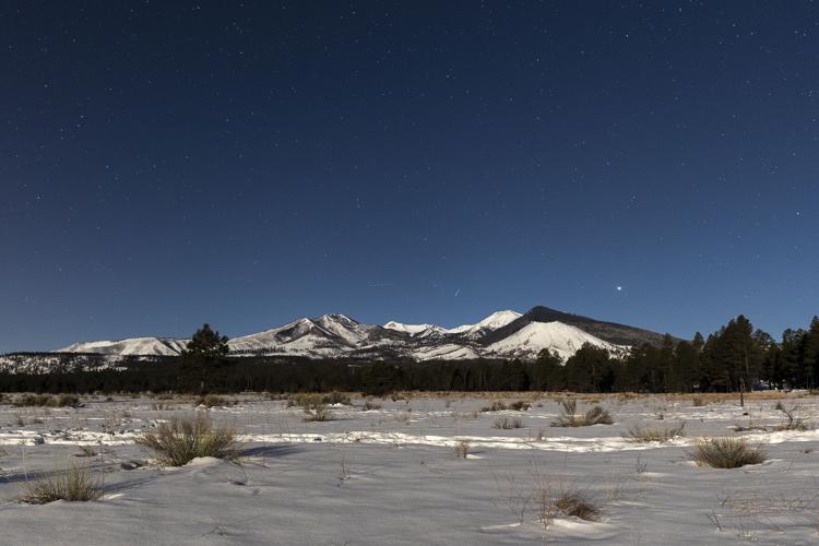 Paramount stars celebrate at the summit of Paramount Mountain