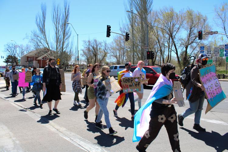 Anti-trans legislation sparks PRISM protest outside city hall