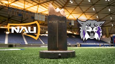 NAU and Weber State football announce Red Rock Rivalry Trophy
