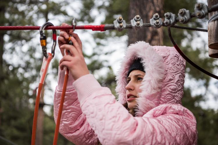Flagstaff ropes course Heights, thrills and fun Sports