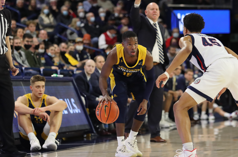 NAU falls to No. 4 Gonzaga after tough second half 9549 Sports