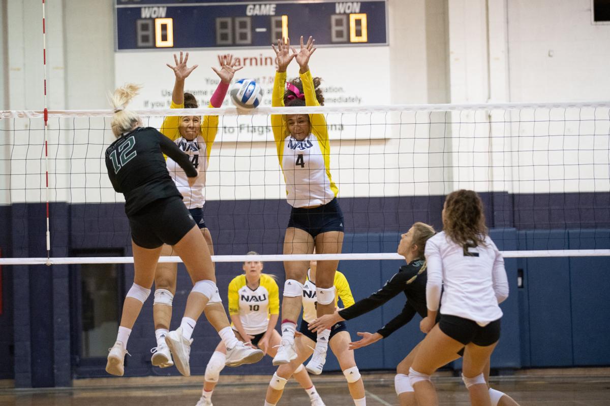 NAU gets Homecoming sweep after defeating Portland State