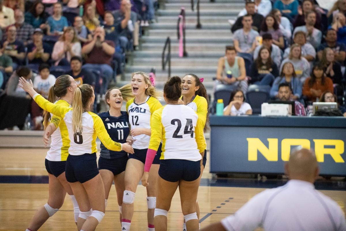 NAU gets Homecoming sweep after defeating Portland State