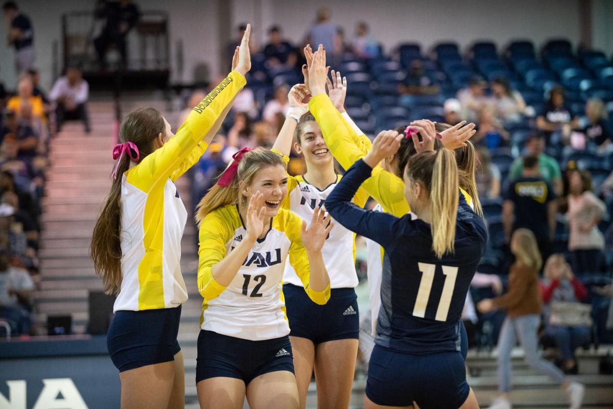 NAU gets Homecoming sweep after defeating Portland State