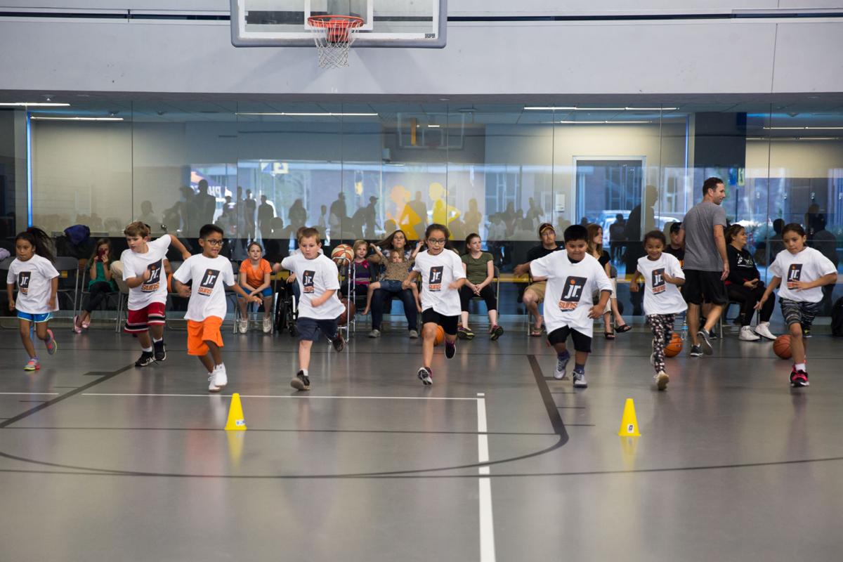 Phoenix Suns Jr. basketball clinic