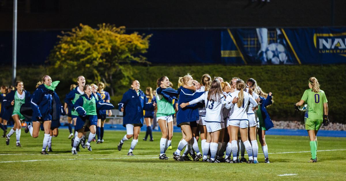 NAU women's soccer completes another OT thriller Sports