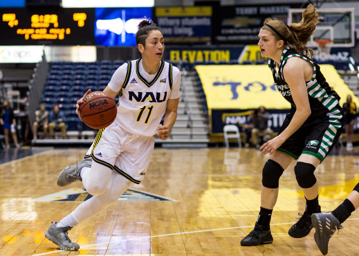 Nau Women S Basketball Dominates University Of North Dakota