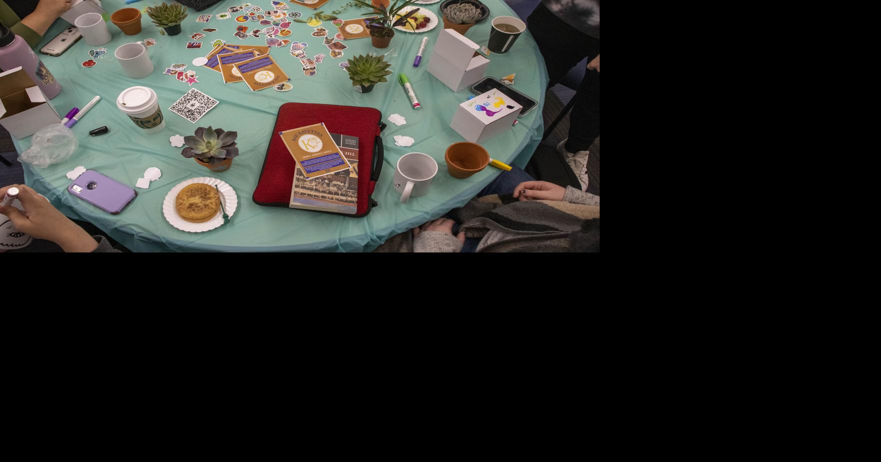 Destressing at the NAU Cozy Corner Culture