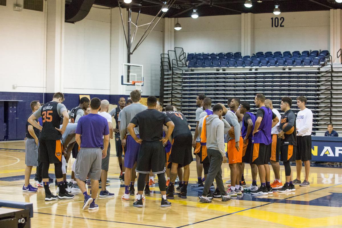 The Phoenix Suns bring a fresh new team to day one of training camp