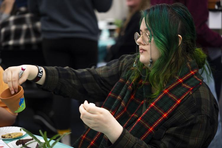 Destressing at the NAU Cozy Corner Culture